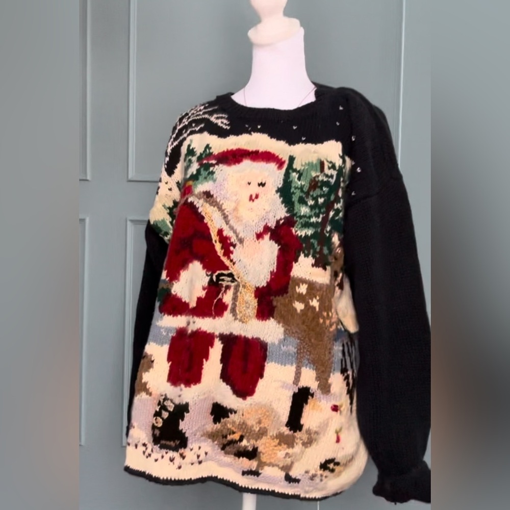 Vintage Santa sweater